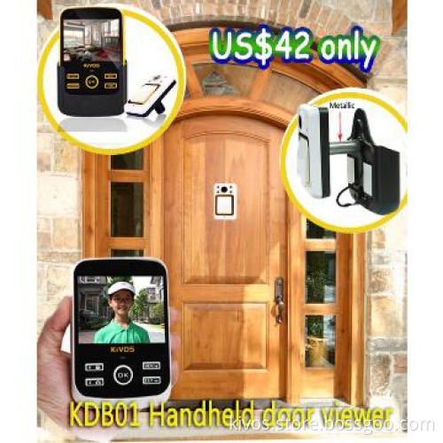 KIVOS Trustworthy Video Door Bell Electronic Peephole Door Viewer